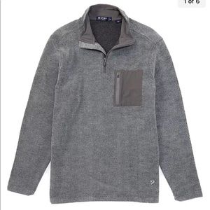 🎁Daniel Cremieux Men 1/4 Zip Mock Neck Sweater XL NEW